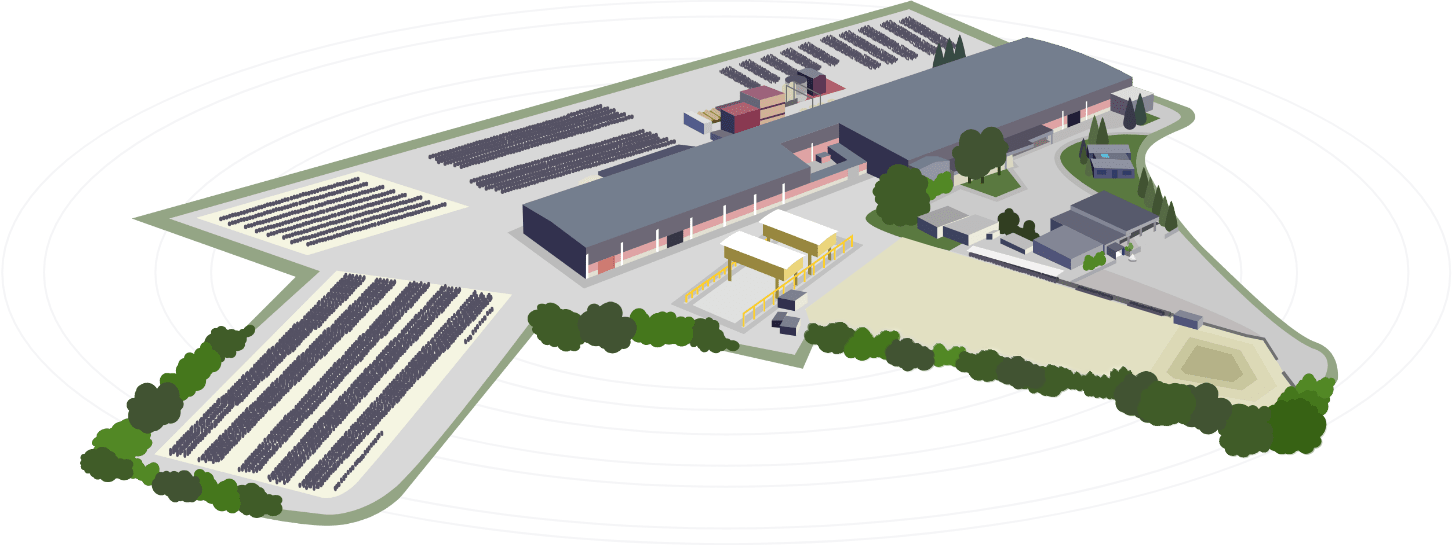 Mappa dell'azienda Delna